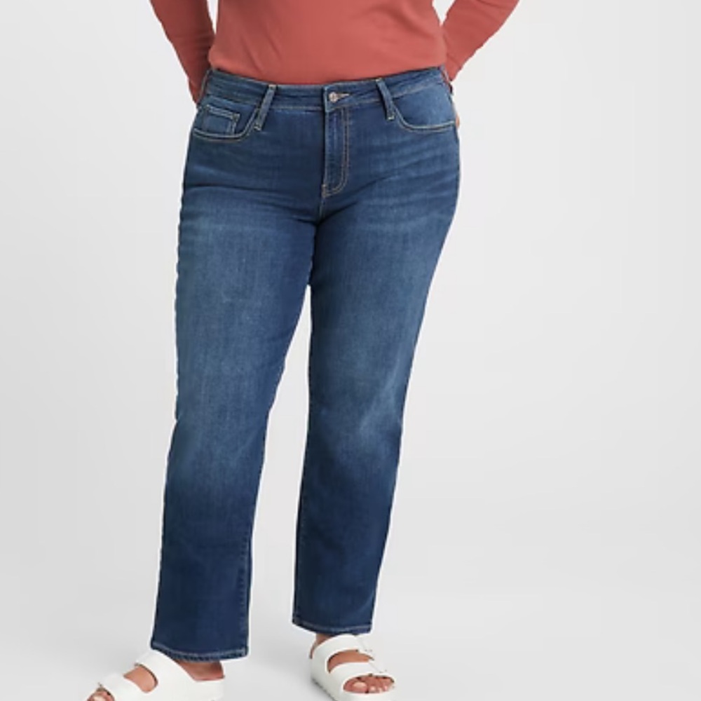 2/$20 GAP Women's Straight Leg Blue Jeans